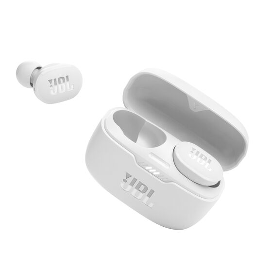 JBL Tune 130NC TWS - White - True wireless Noise Cancelling earbuds - Detailshot 6 JBL Tune 130NC TWS - White - True wireless Noise Cancelling earbuds - Detailshot 6